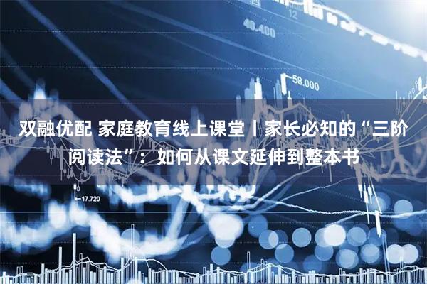 双融优配 家庭教育线上课堂丨家长必知的“三阶阅读法”：如何从课文延伸到整本书